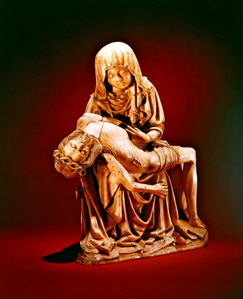 Pieta (se 391888 för detaljer) av Spanish School