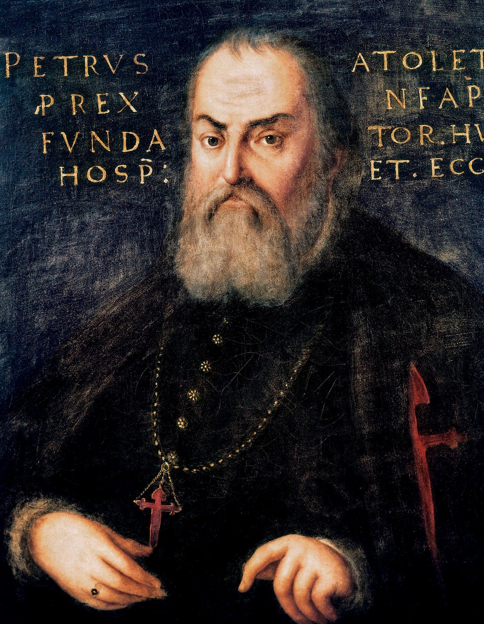 Porträtt av Don Pedro Alvarez De Toledo, vicekung i Neapel av Spanish School