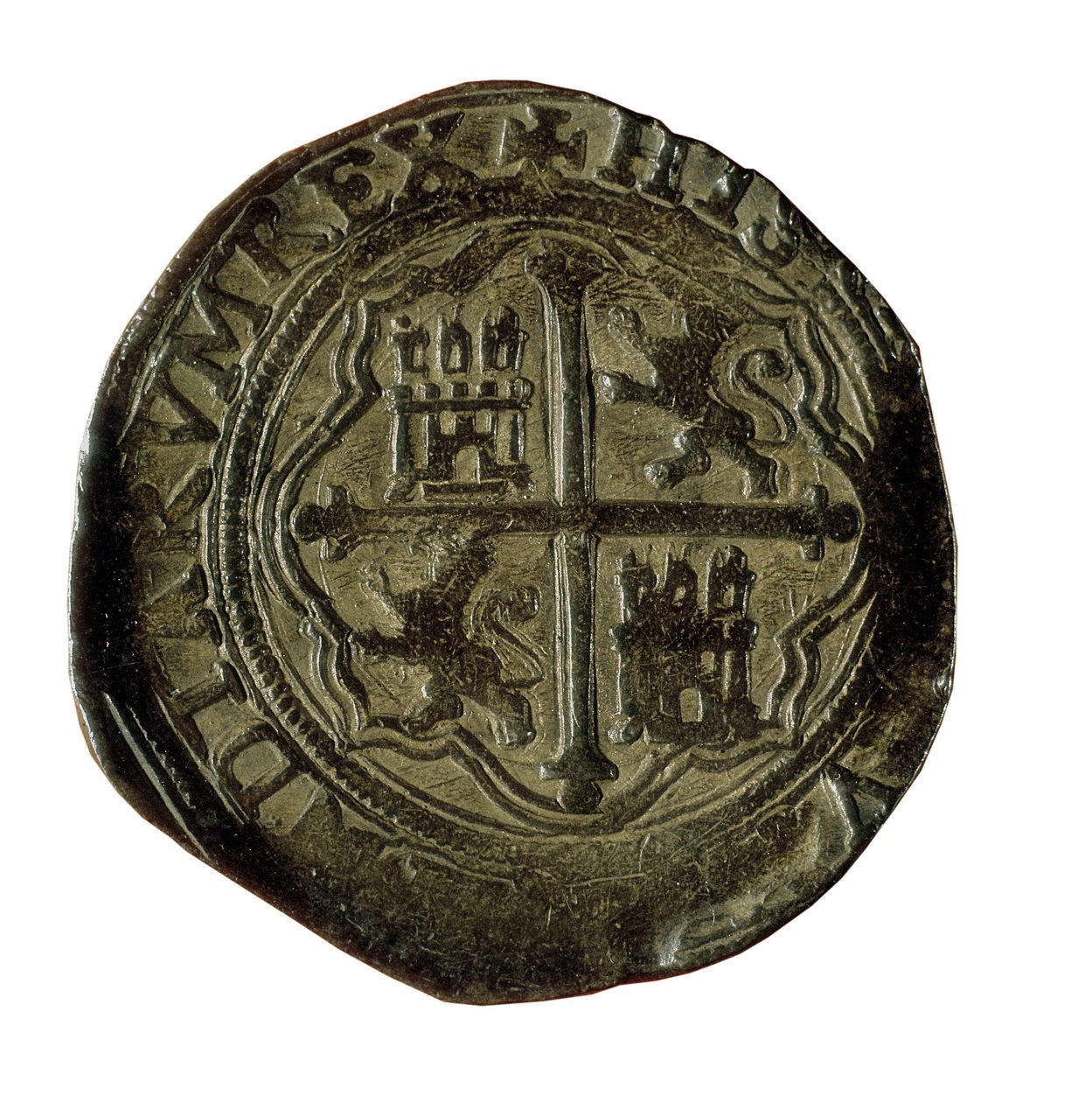 Spanska Real av Kastilien, från Filip V:s regeringstid (1683-1746) av Spanish School