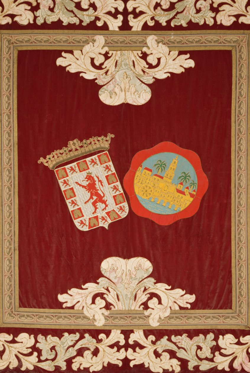 Tapestry from the Hall of the Mosaics in the Alcazar of the Christian Kings  av Spanish School