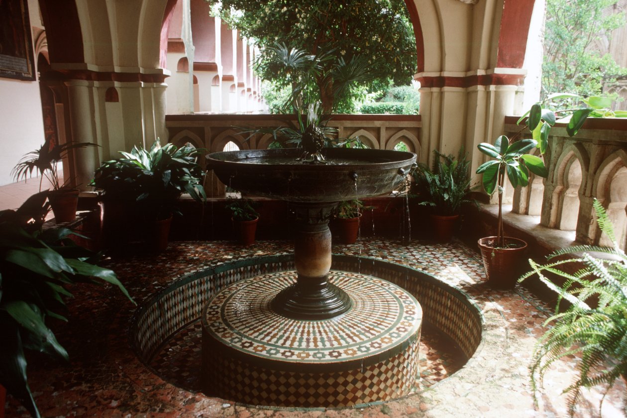 Templete, eller Glorieta-fontänen, 1405 av Spanish School