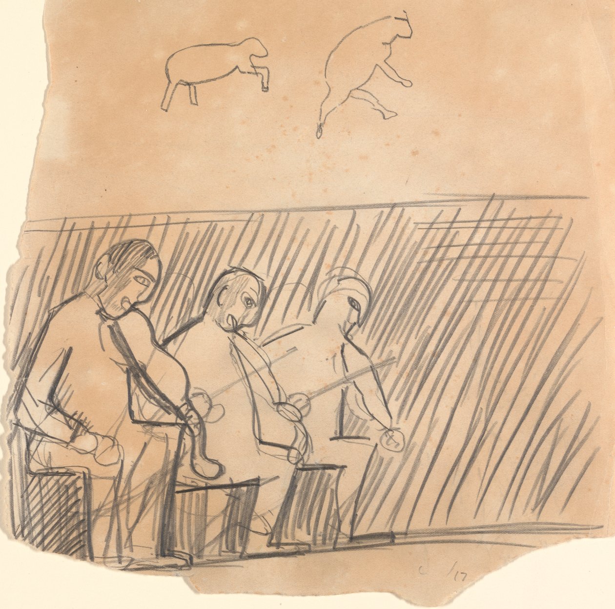 Gyllene kalvens grotta: Studie av musiker och djur av Spencer Frederick Gore