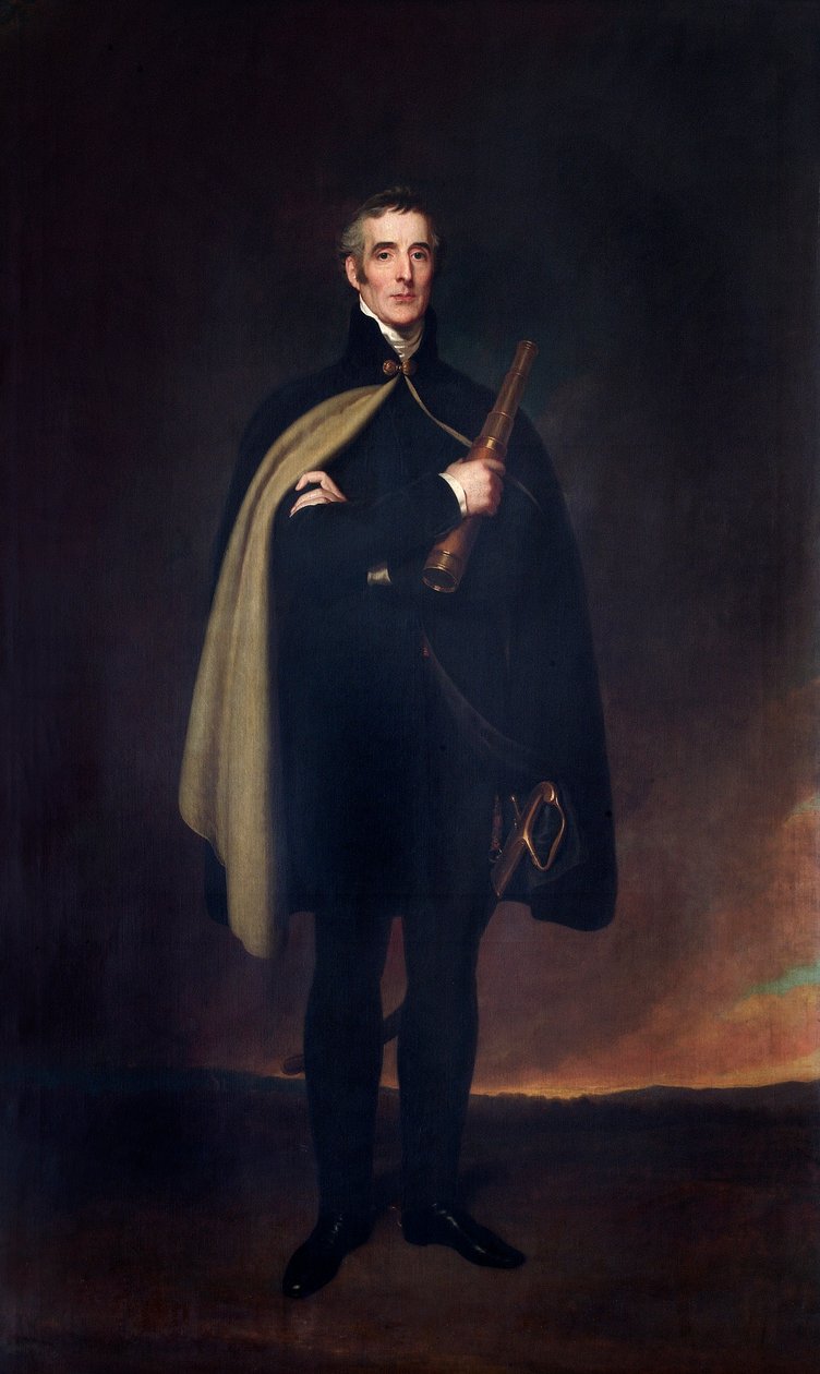 Porträtt av hertigen av Wellington, 1860 av Spiridione Gambardella