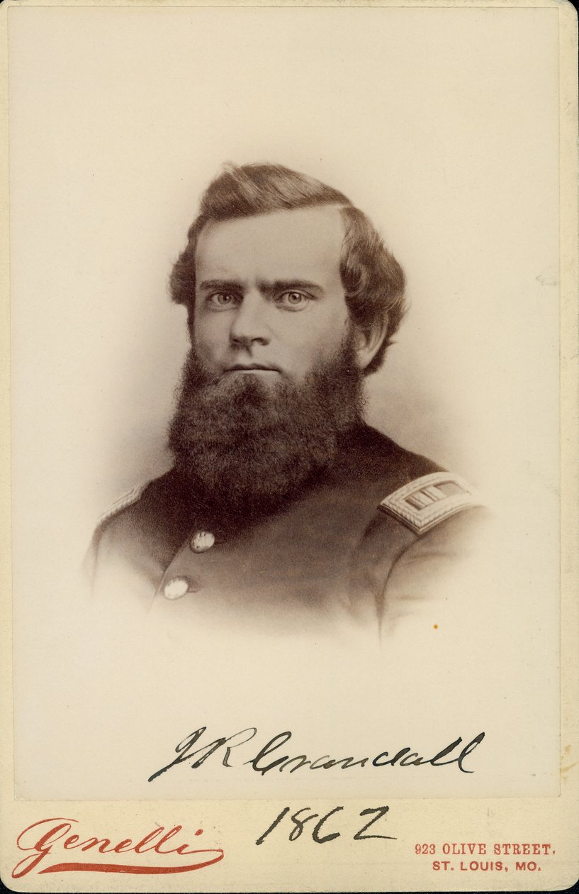 John R. Crandall, Captain, Mississippi Marine Brigade av St. Louis Genelli
