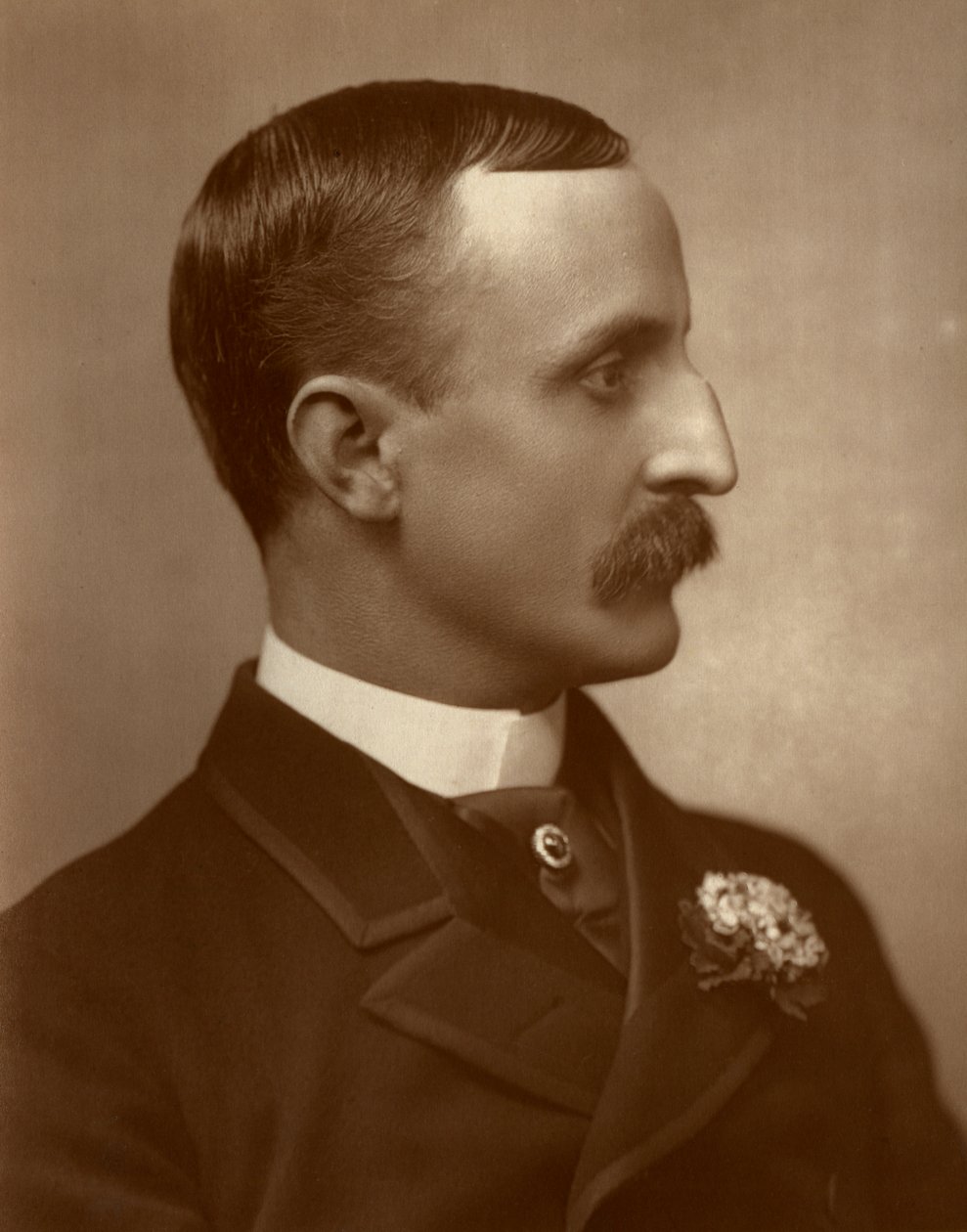 Edgar Bruce, brittisk skådespelare, 1884 av St James