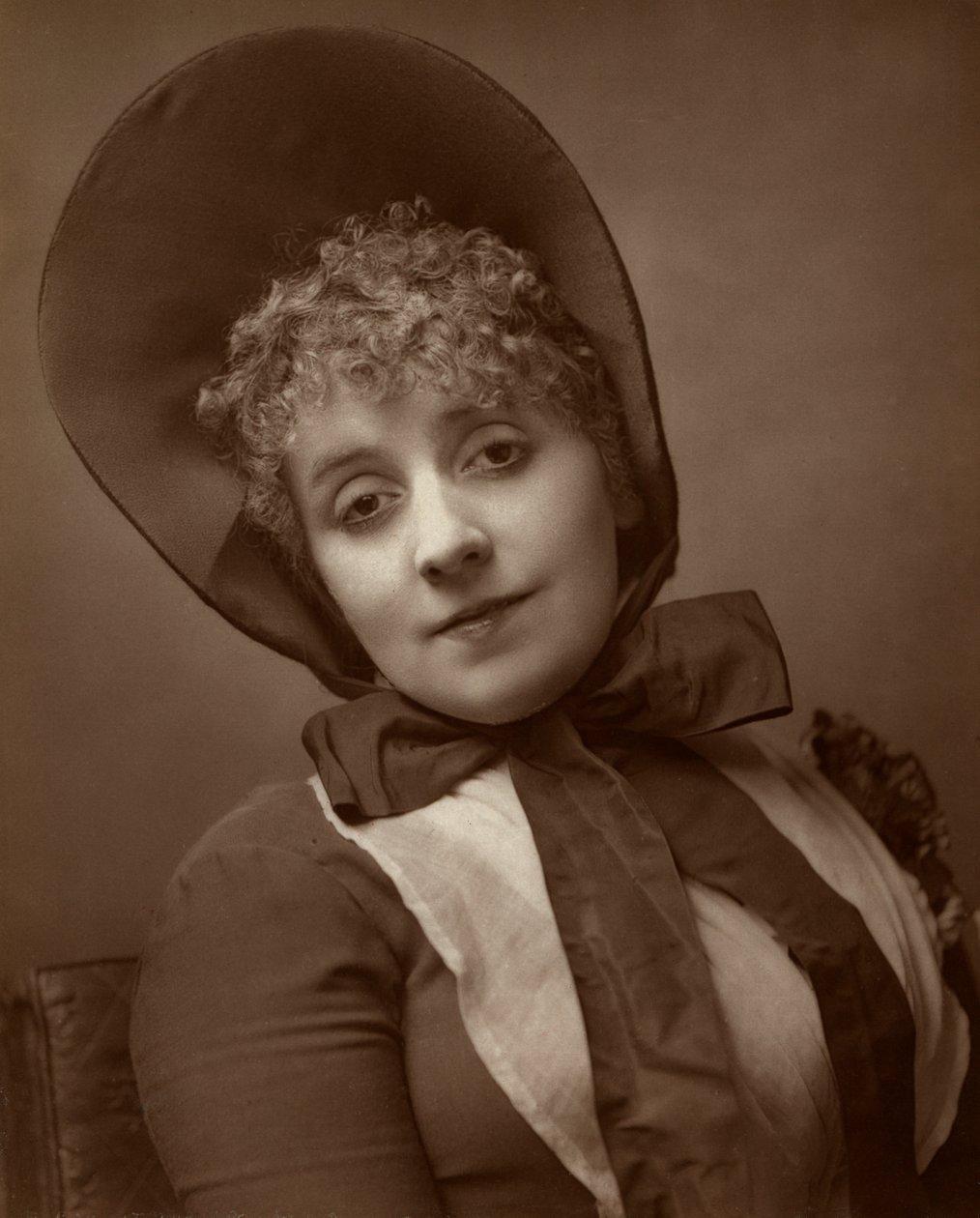 Kate Santley, amerikanskfödd brittisk skådespelerska, sångerska, komiker och teaterchef, 1883 av St James