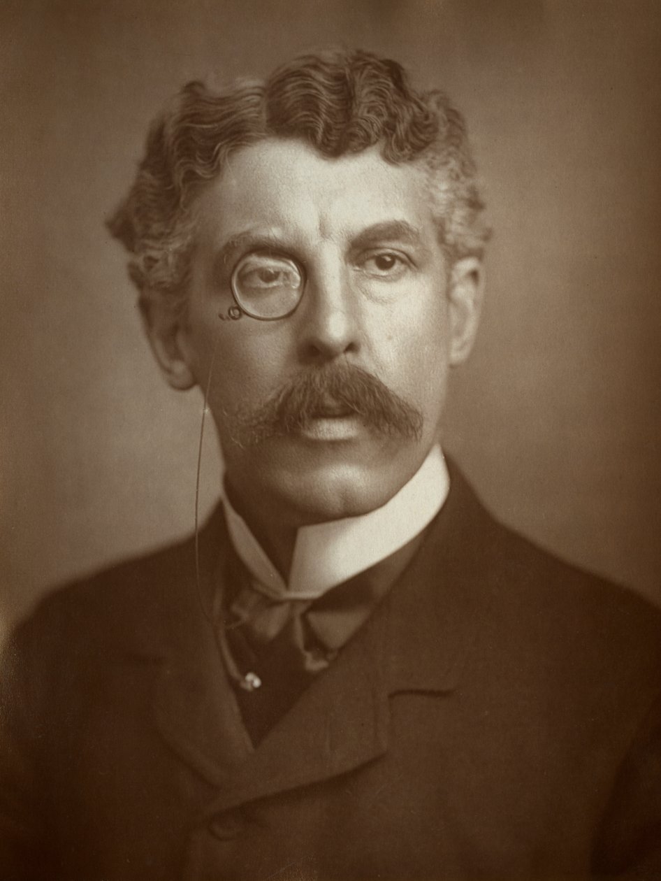 Squire Bancroft, brittisk, skådespelare-manager, 1883 av St James