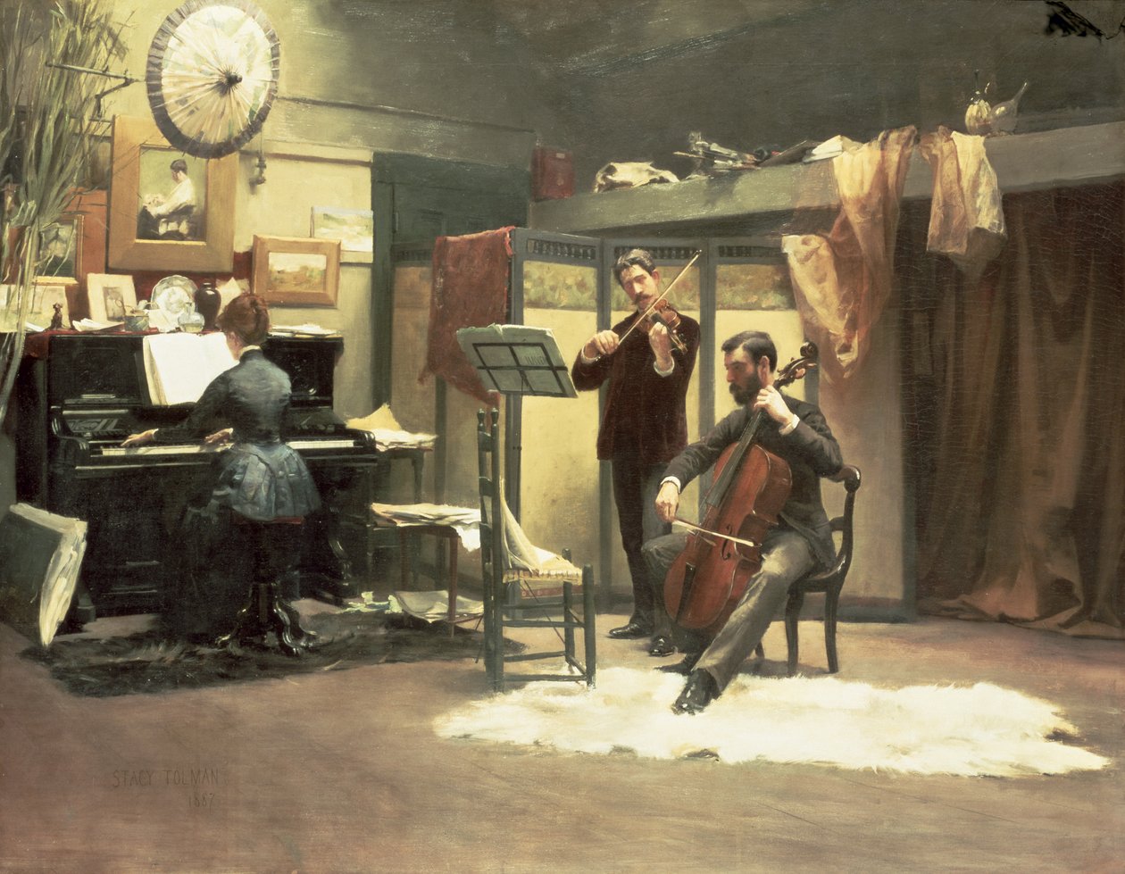 Musikalen, 1887 av Stacy Tolman