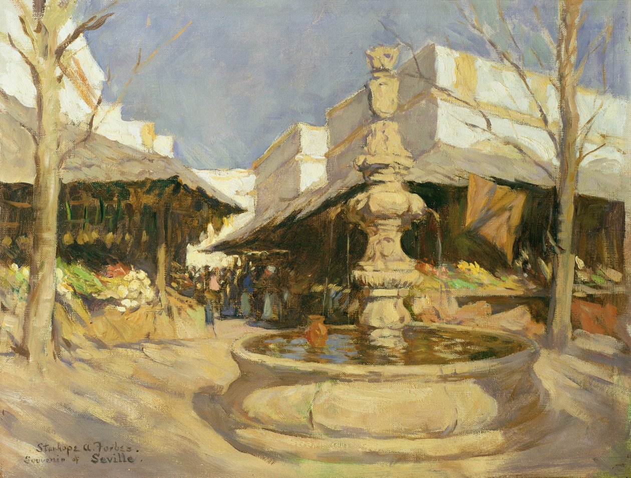 En souvenir från Sevilla av Stanhope Alexander Forbes