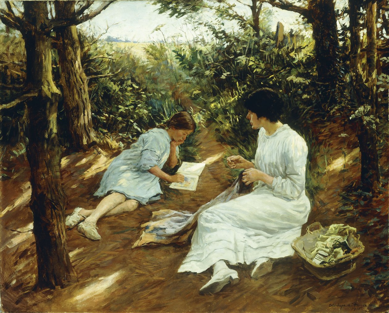 Bland tallarna av Stanhope Alexander Forbes