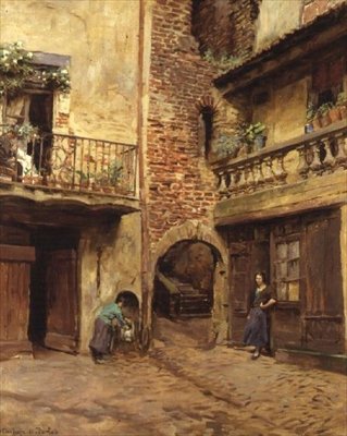 Balkong, Cahors av Stanhope Alexander Forbes