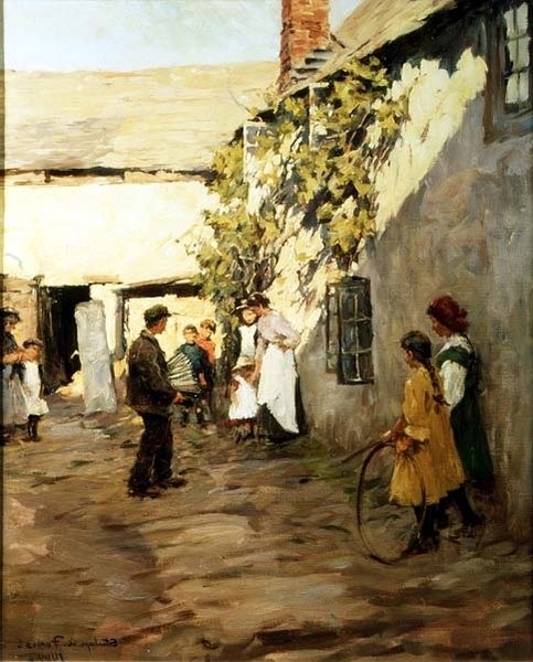 Den ambulerande musikern av Stanhope Alexander Forbes