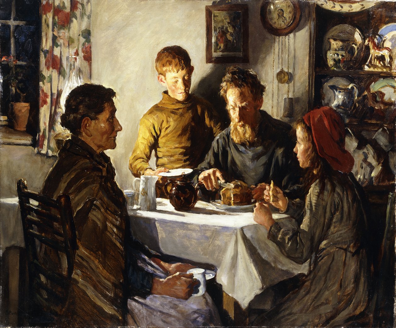 Saffranskakan av Stanhope Alexander Forbes