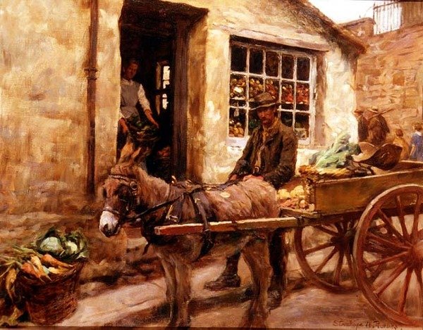 Grönsaksvagnen av Stanhope Alexander Forbes