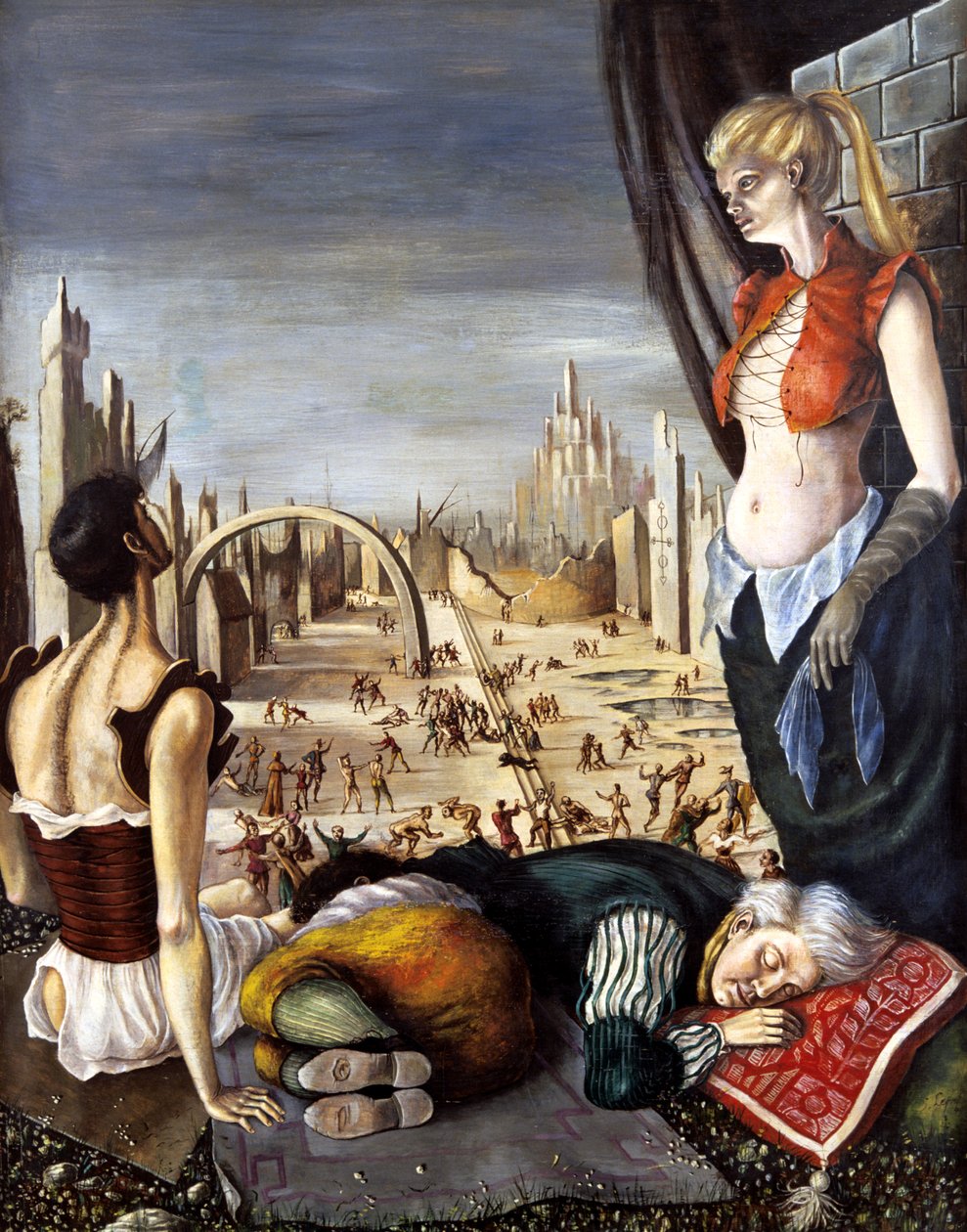 Mardrömmen, c1850-1890 av Stanislas Lepine
