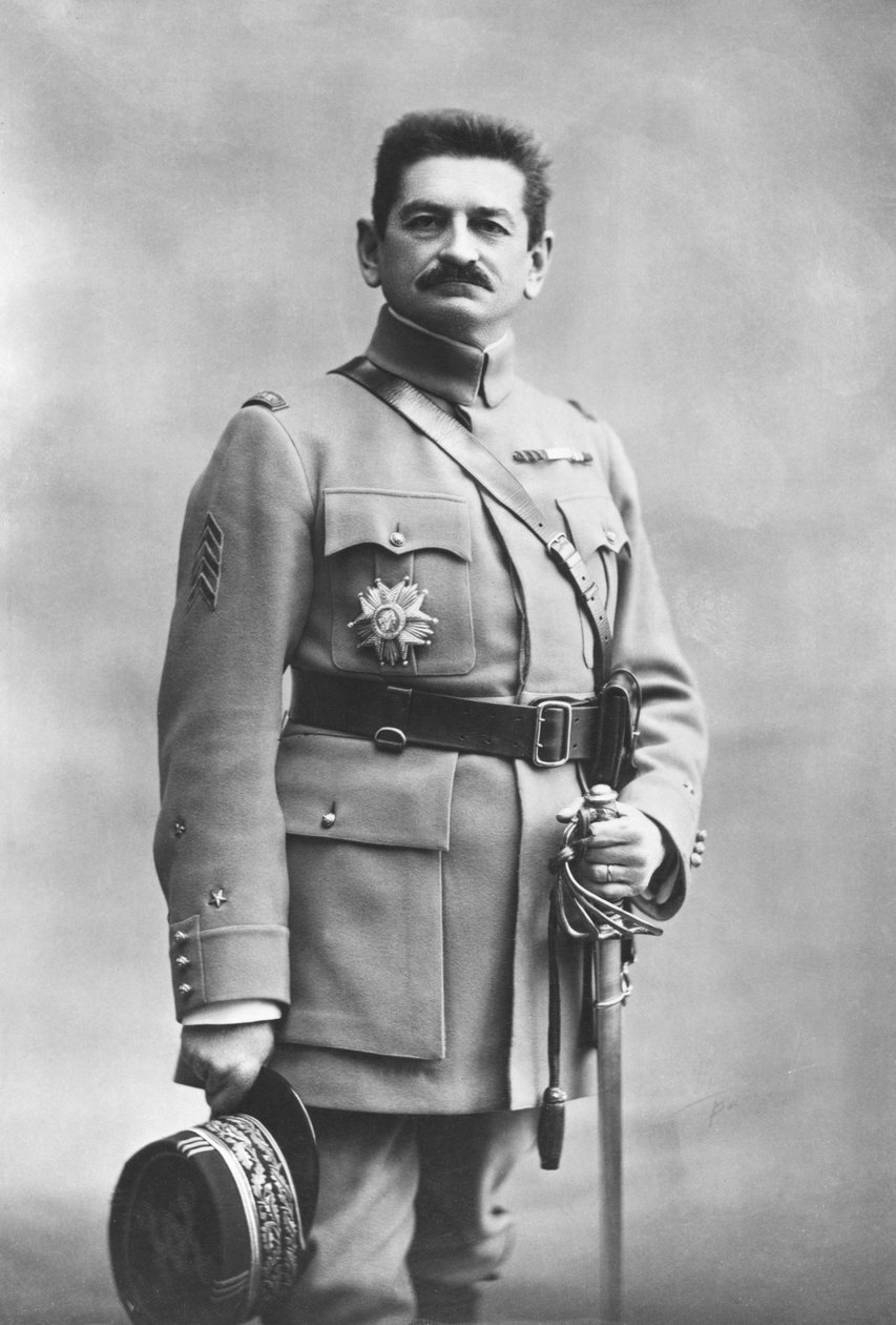 Porträtt av Charles Mangin av Stanislaus Walery