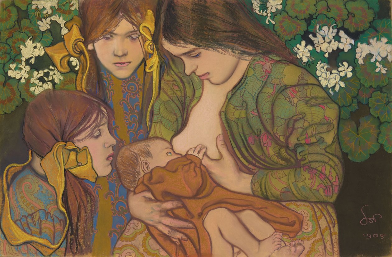 Moderskap av Stanislaw Wyspianski