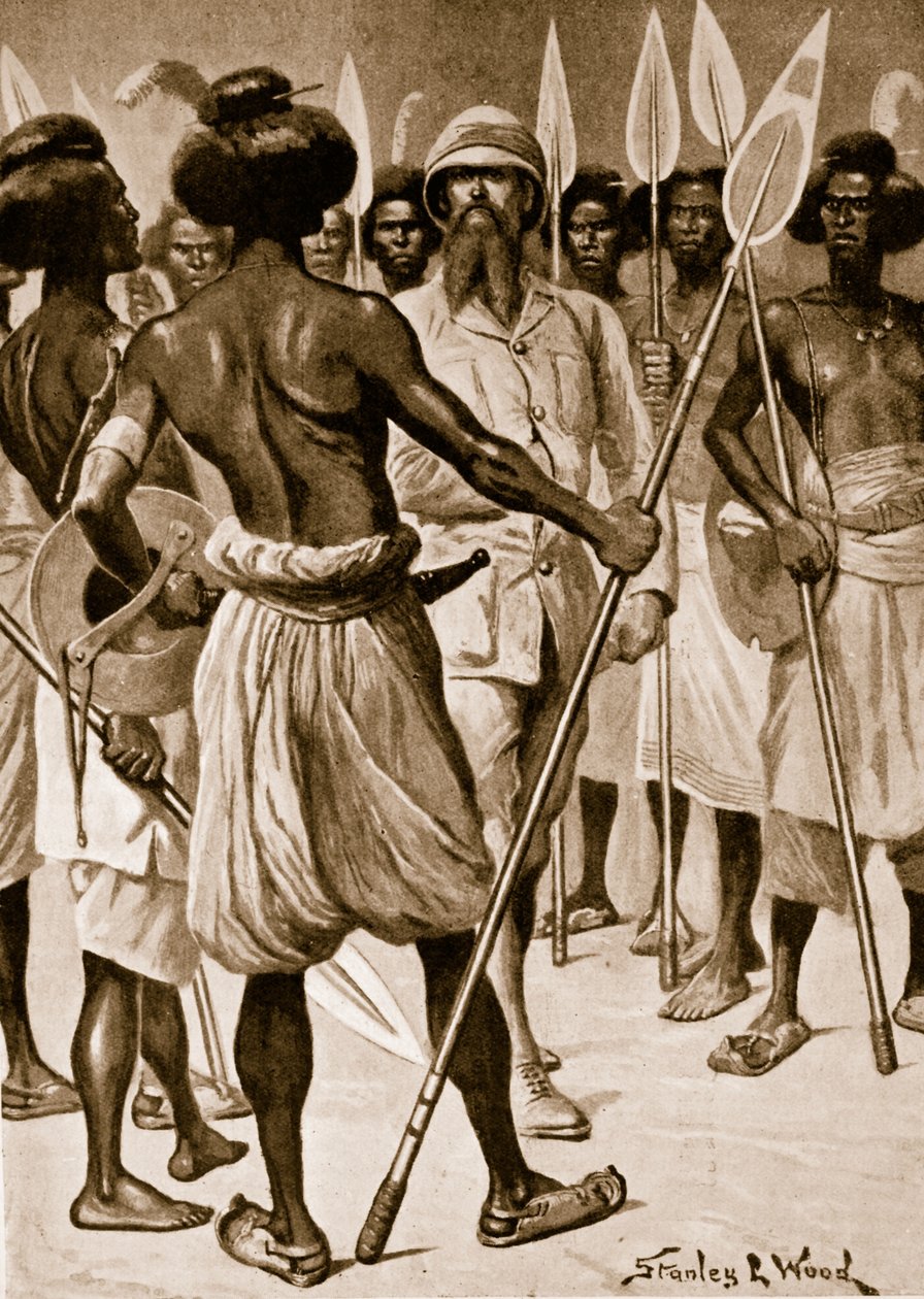 Typen av krigare Burton träffade i Somaliland av Stanley L. Wood