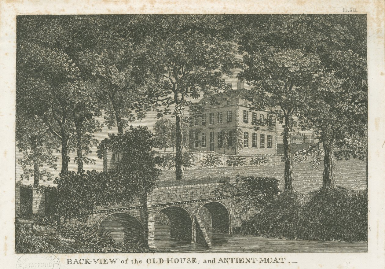 Bescot Hall: gravyr och [slutet av 1800-talet] av Stebbing Shaw