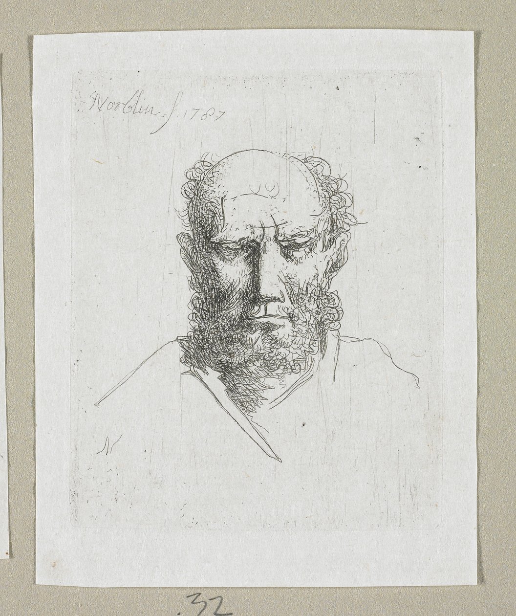 Chef för Old Man av Stefan Juliusz Norblin de la Gourdaine