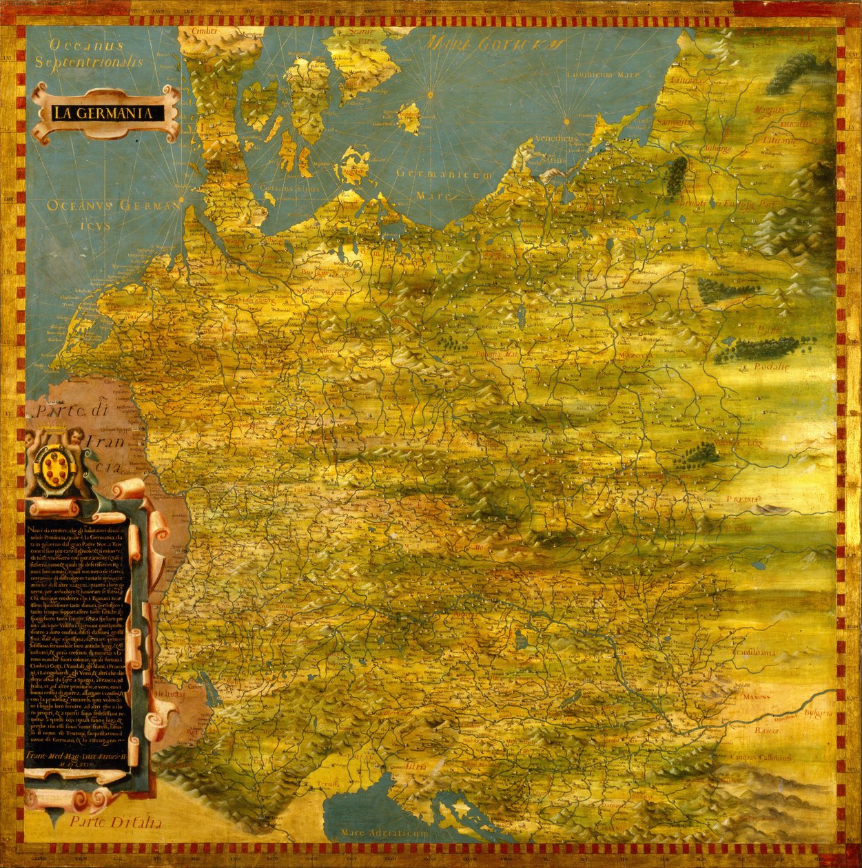Centraleuropa- Belgien, Nederländerna, Danmark, Tyskland, Polen, Schweiz, Österrike och ... av Stefano Bonsignori