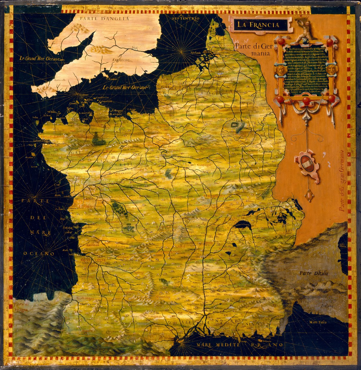 France av Stefano Bonsignori 1589