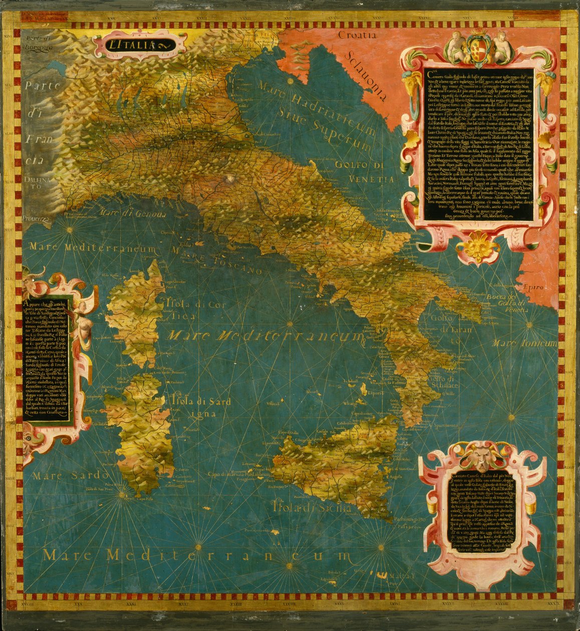 Italy av Stefano Bonsignori 1589