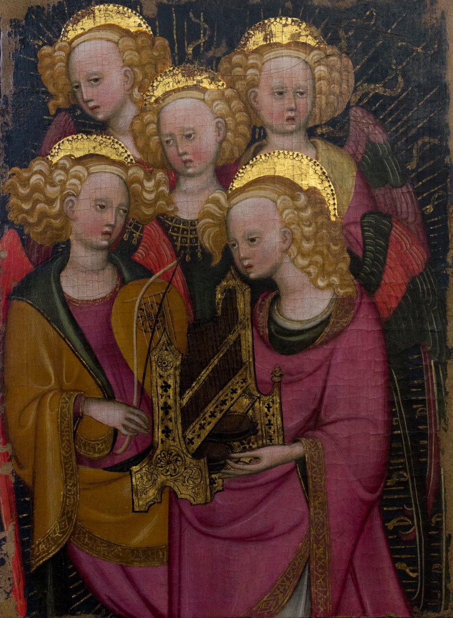 Musikaliska änglar av Stefano di Giovanni da Verona
