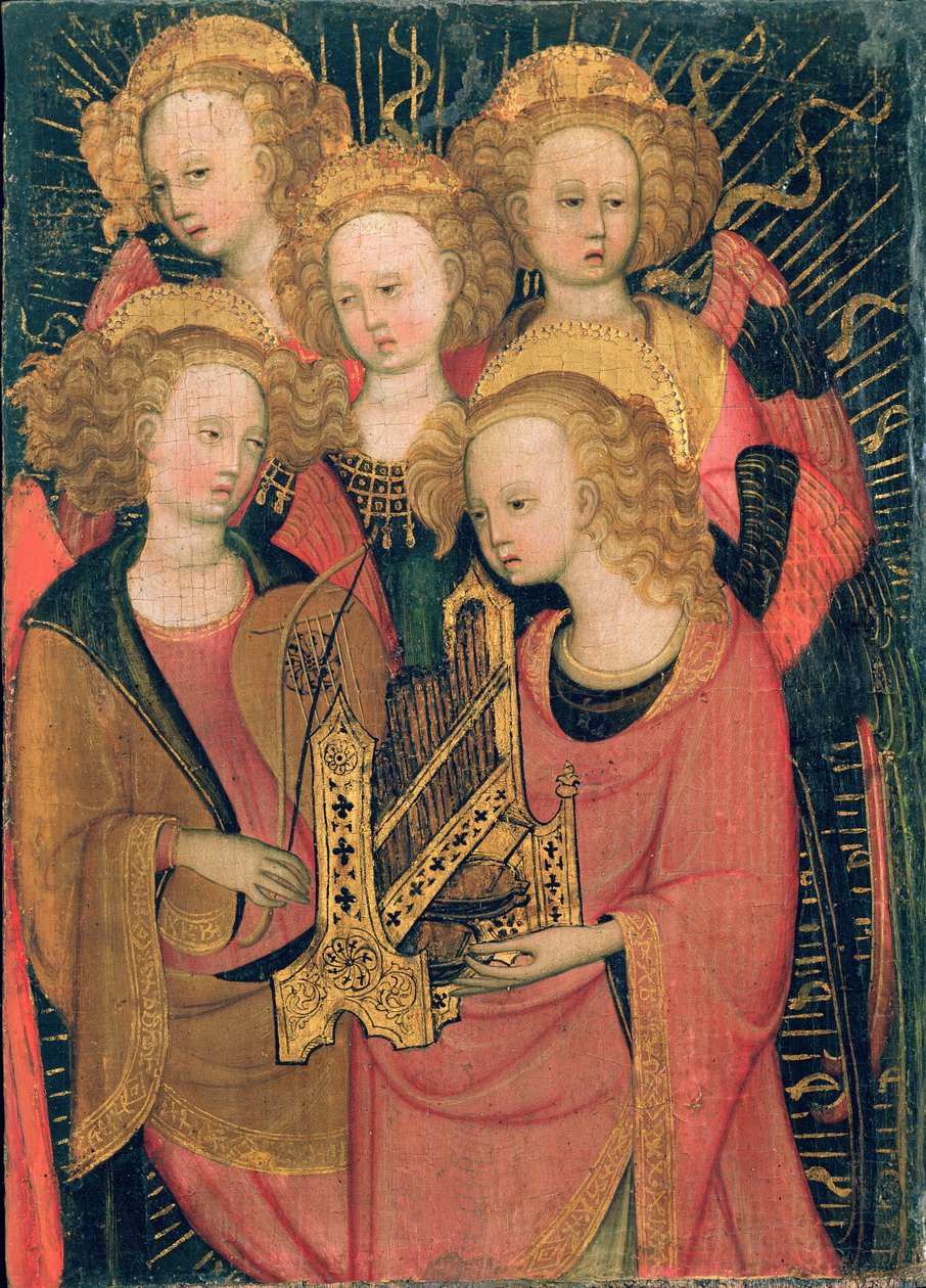 Ängelmusiker av Stefano di Giovanni da Verona
