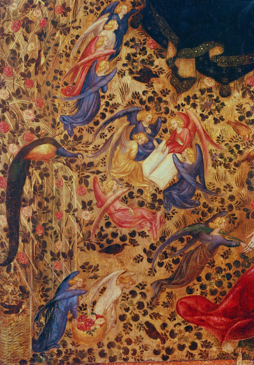 Madonna med en rosenbuske av Stefano di Giovanni da Verona