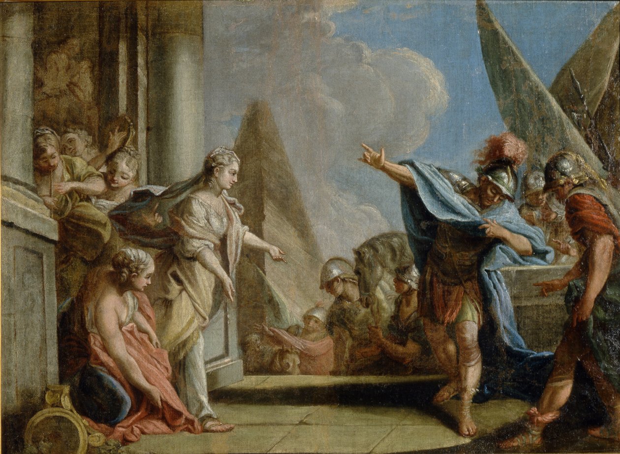 Allegori om erövringen av Taurida, ca. 1785 av Stefano Torelli