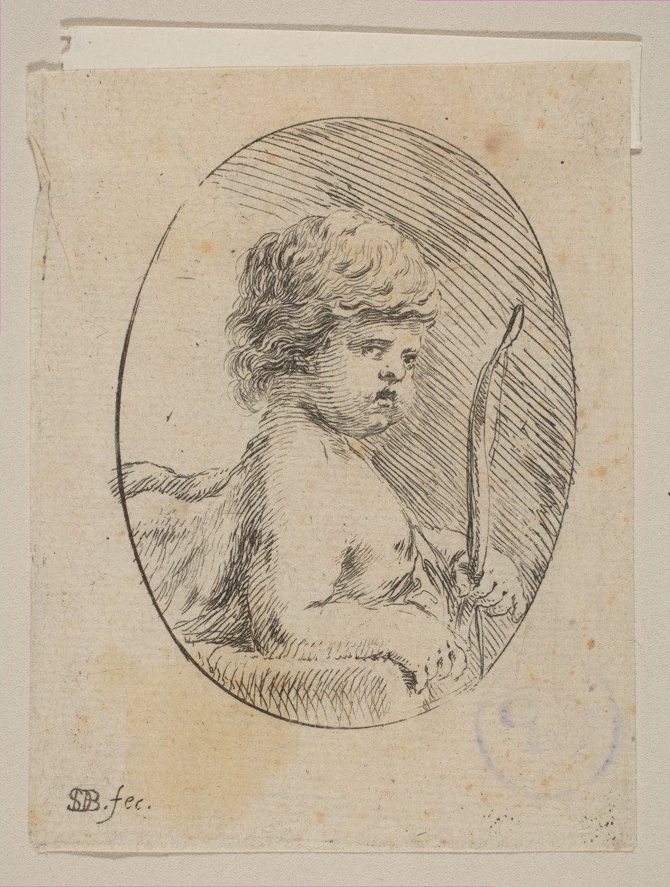 A Small Cupid with His Bow, från 