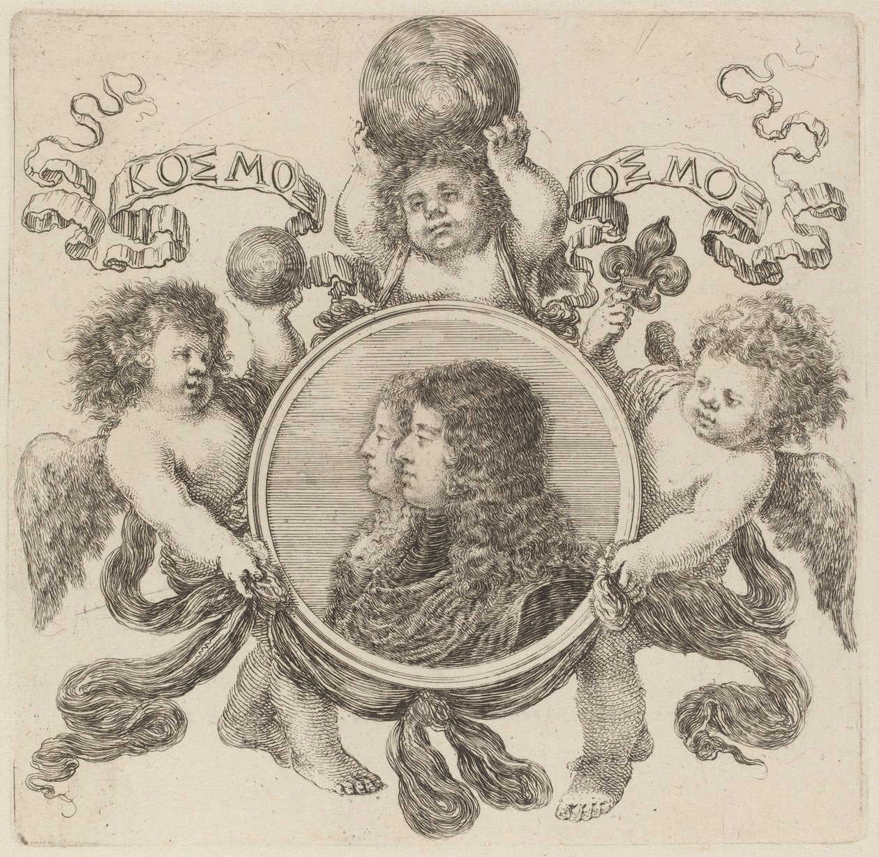 Cosimo de Medici, prins av Toscana och Marguerite Louise d