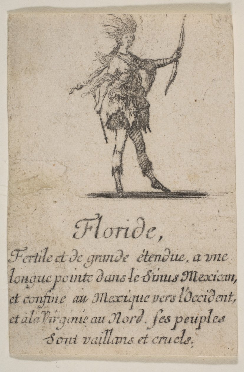 Florida, 1644. av Stefano della Bella