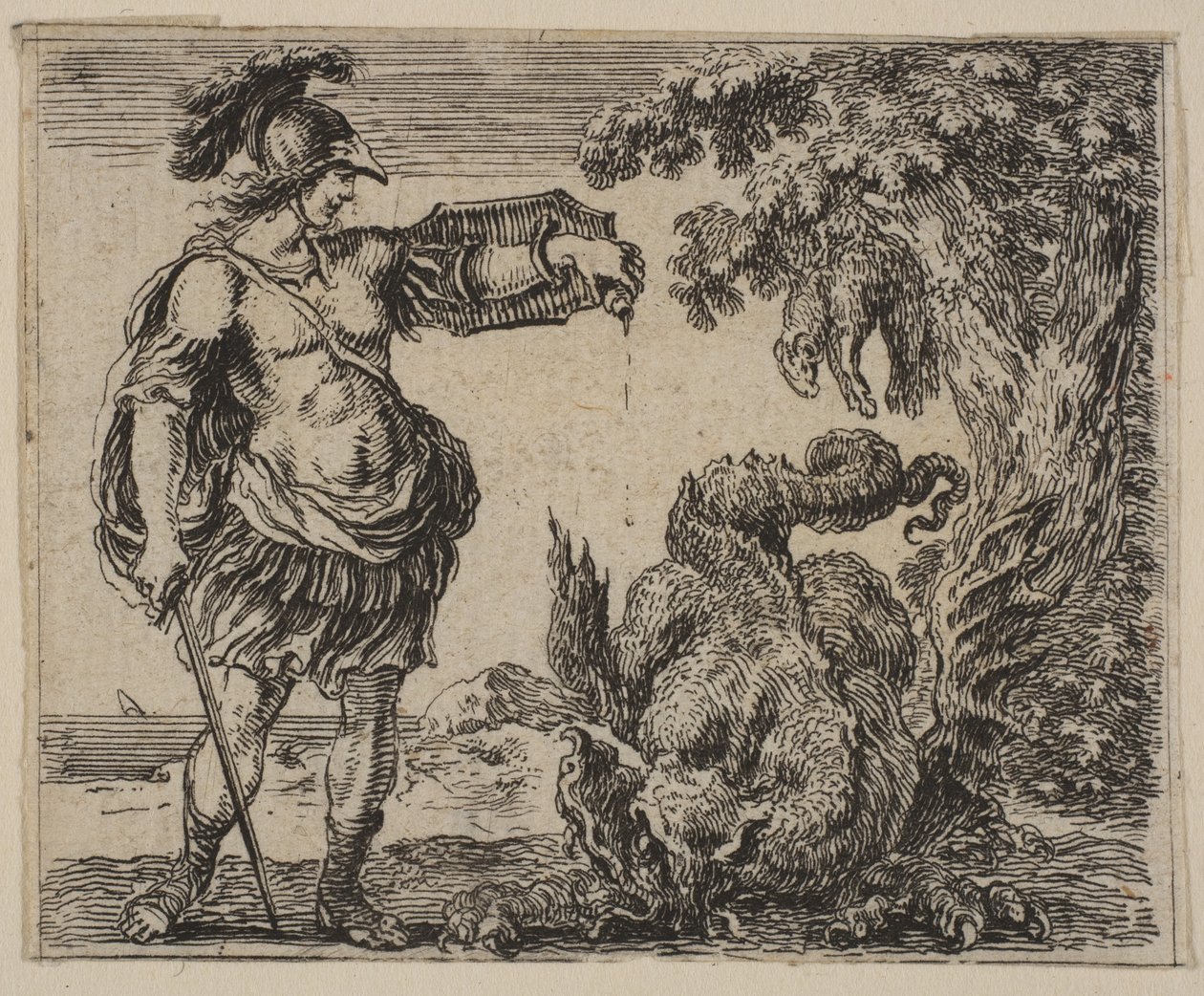 Jason, från Game of Mythology Game of Mythology, 1644. av Stefano della Bella