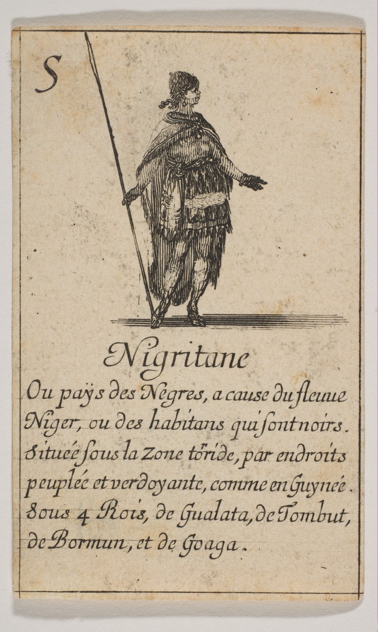 Nigritan, 1644. av Stefano della Bella