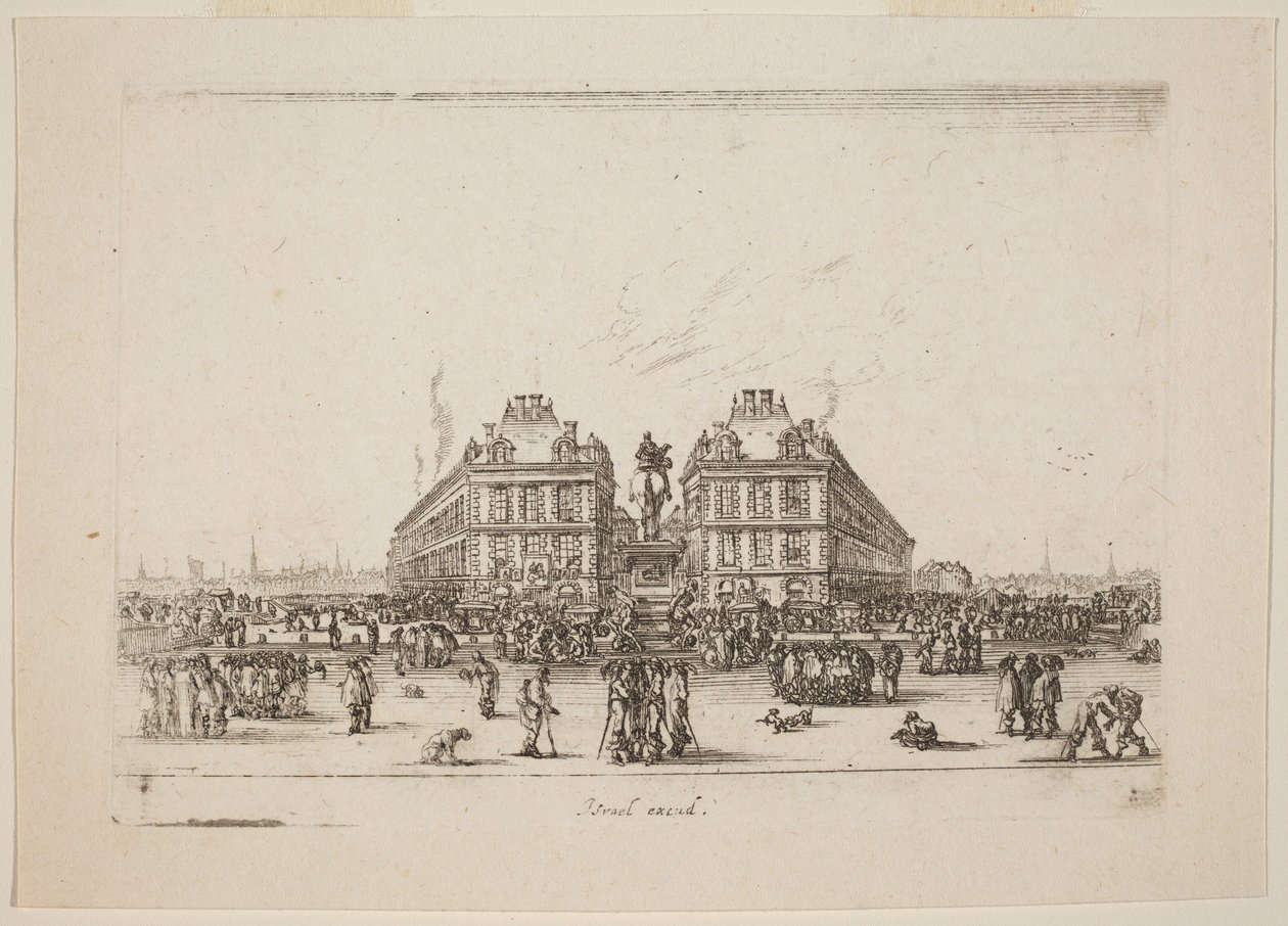 Place Dauphine av Stefano della Bella