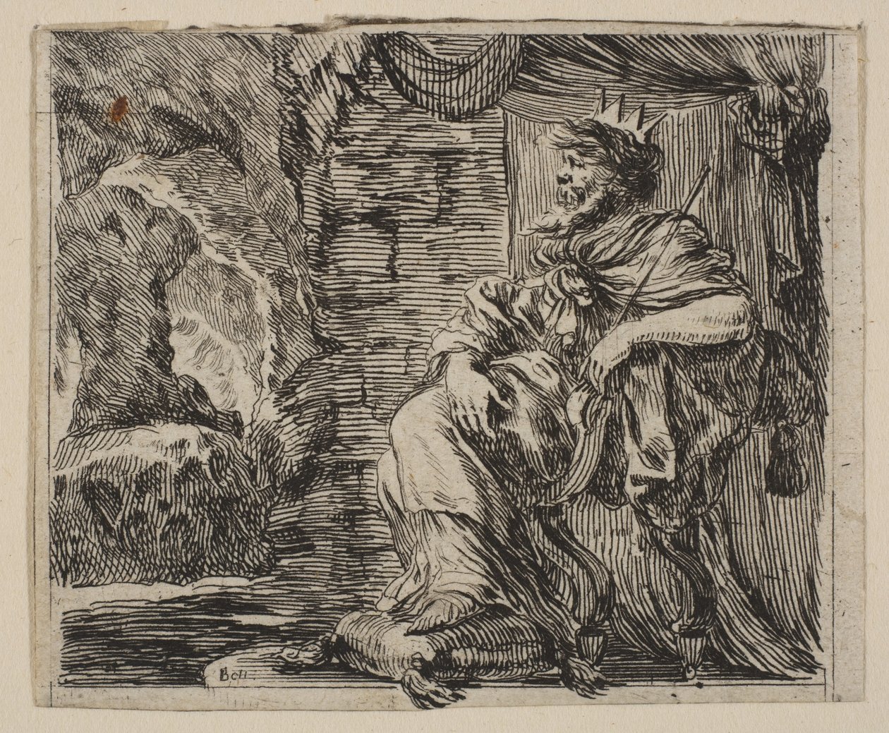 Pluto, från Game of Mythology Game of Mythology, 1644. av Stefano della Bella