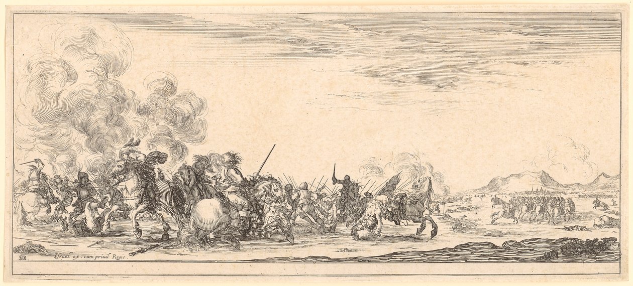 Ridstrid av Stefano della Bella