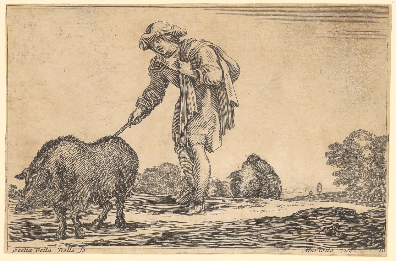Svinherde av Stefano della Bella