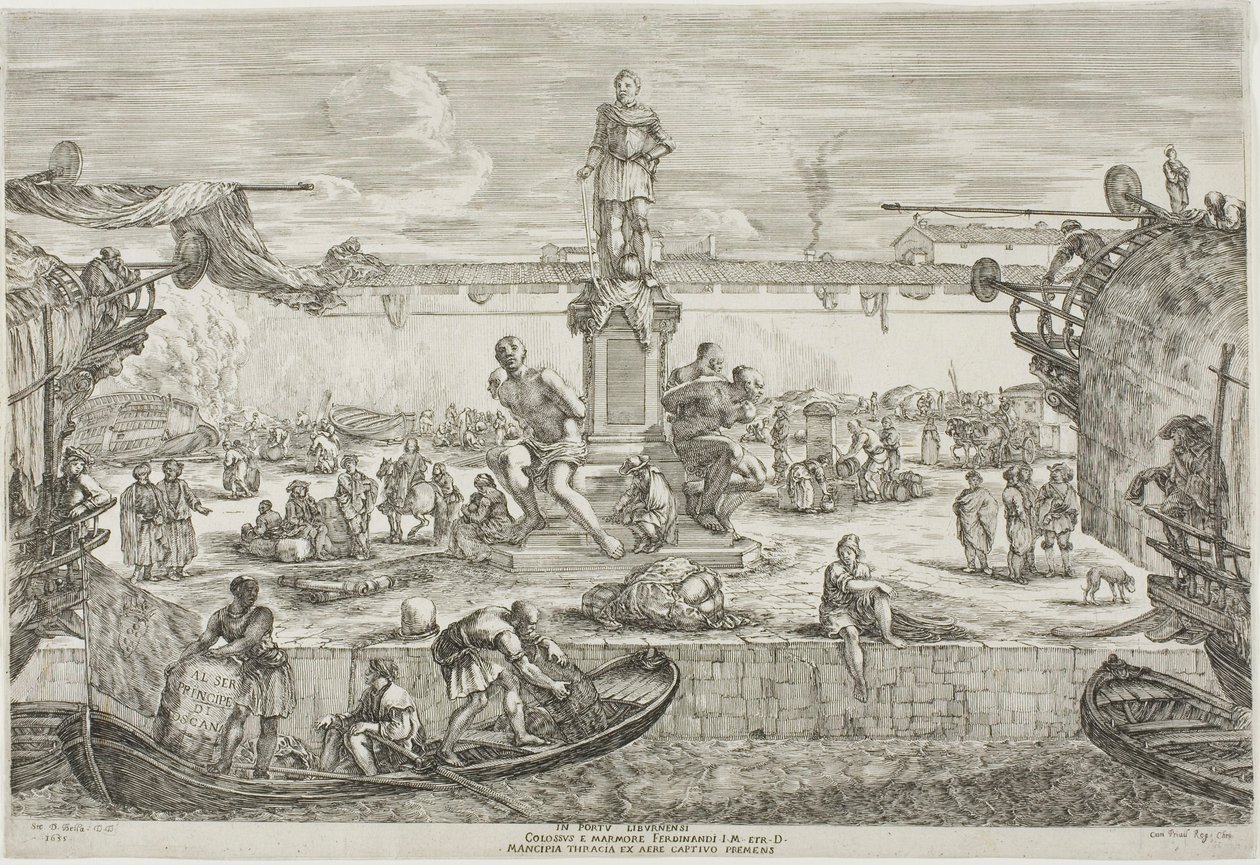 Staty av Ferdinand I, storhertig av Toscana av Stefano della Bella