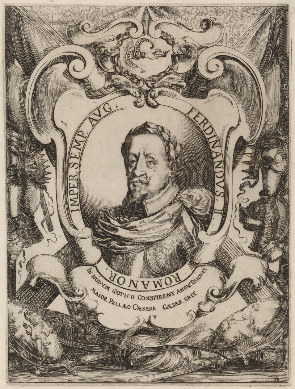 Kejsaren Ferdinand II av Stefano della Bella