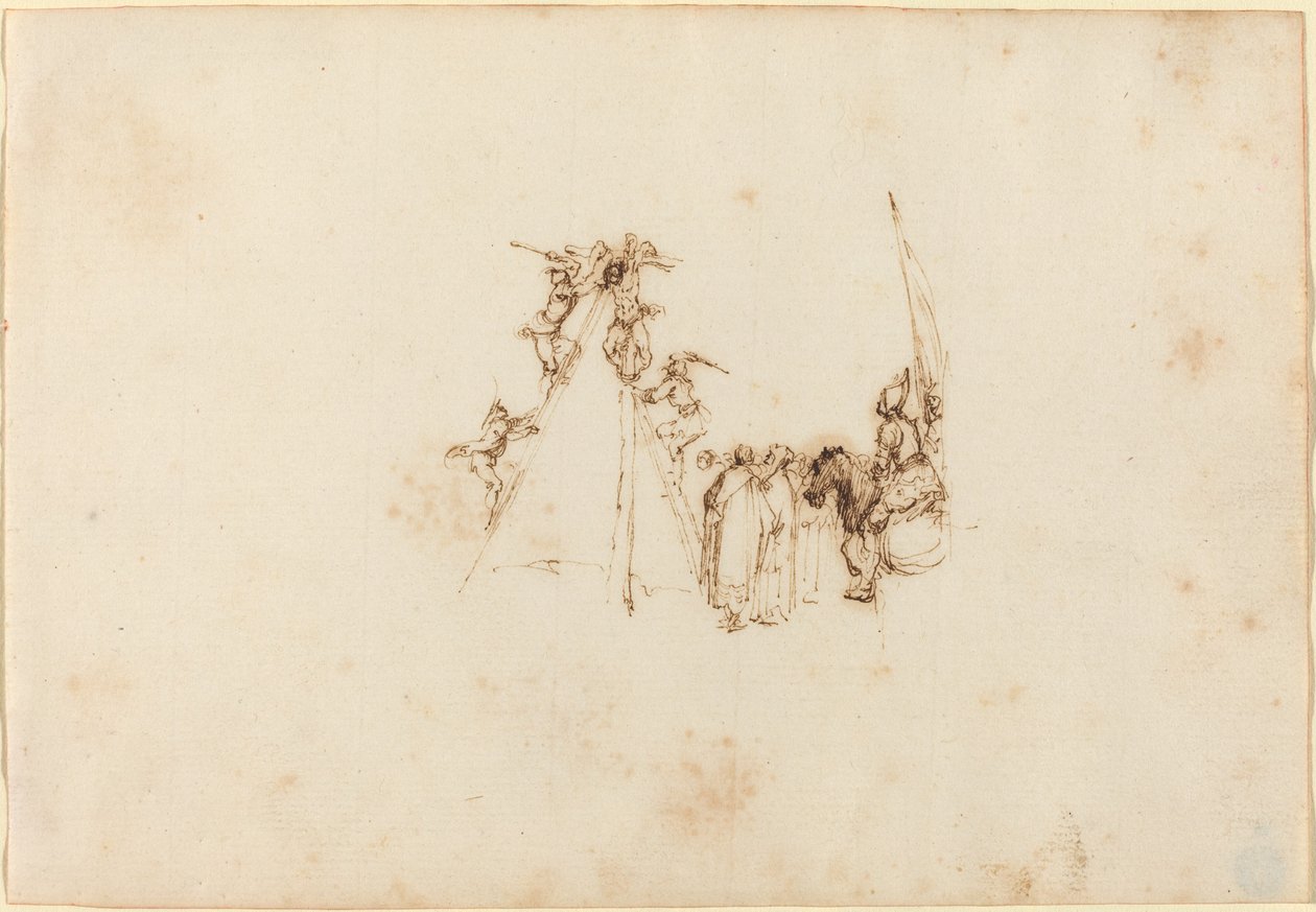 Sankt Filips martyrskap. av Stefano della Bella