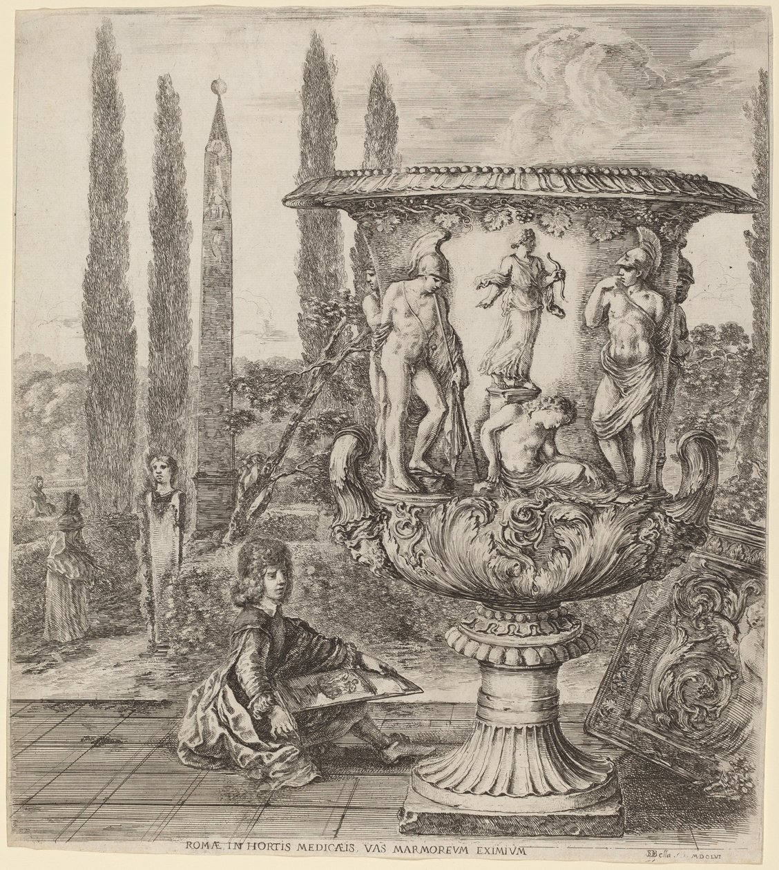Mediciens vas av Stefano della Bella