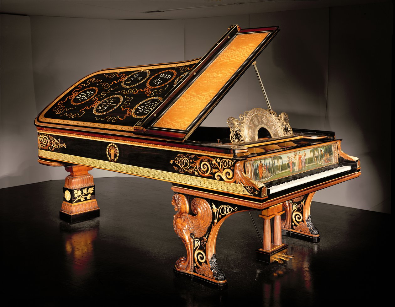 Modell D Pianoforte, nr 54538 av Steinway and Sons