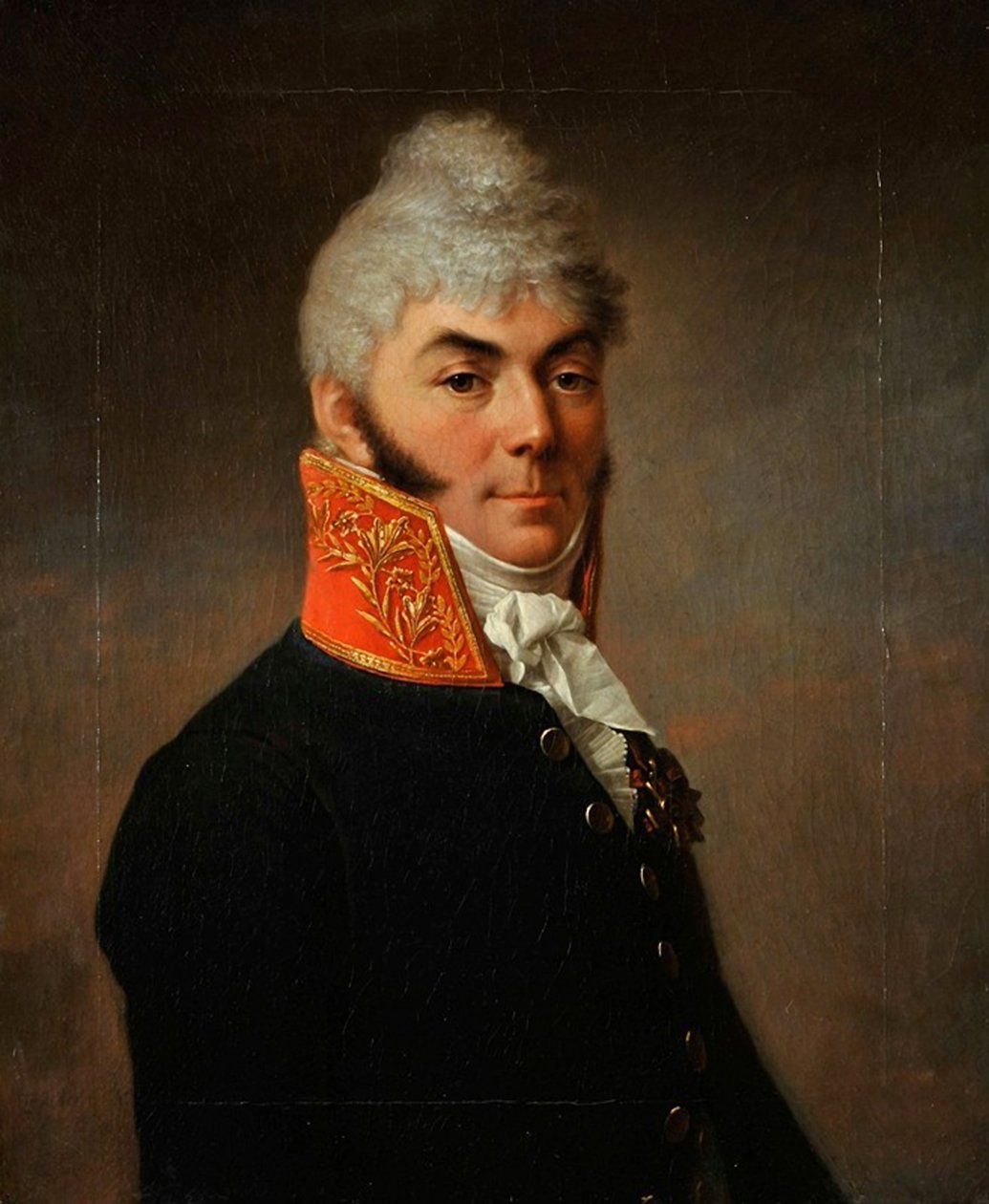 Porträtt av greve Nikolai Nikolaevich Novoseltsev 1761-1836, före 1808 av Stepan Semenovich Shchukin