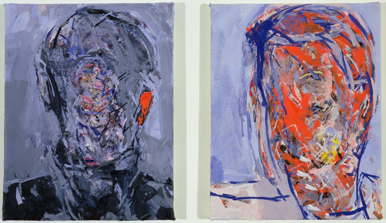 Hartley och Hume Shawcross, 1985 av Stephen Finer