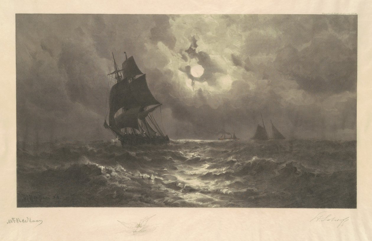 Åker västerut av Stephen Alonzo Schoff, after M. F. H. de Haas