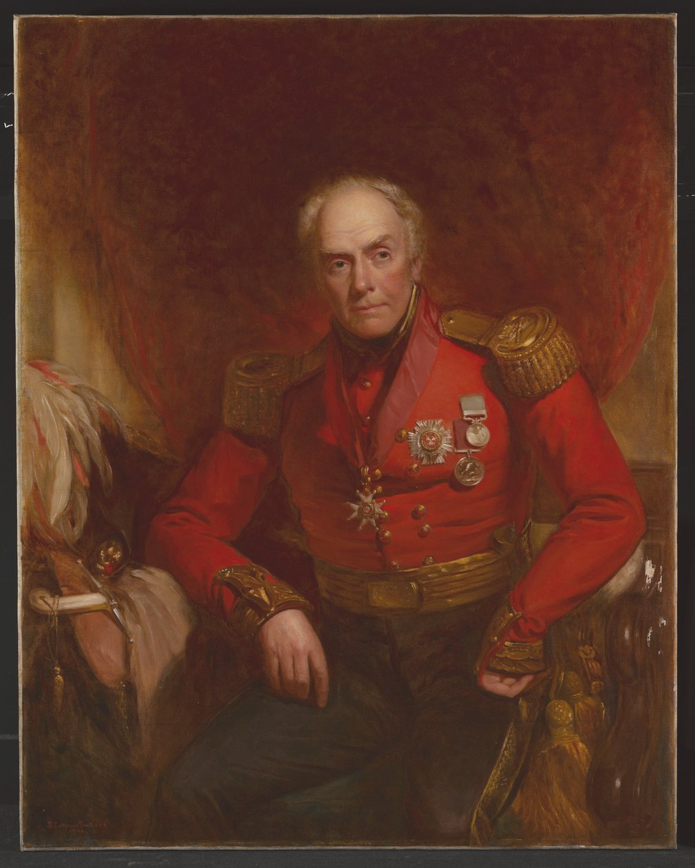 Generalmajor Sir Hopetoun av Stephen Catterson Smith