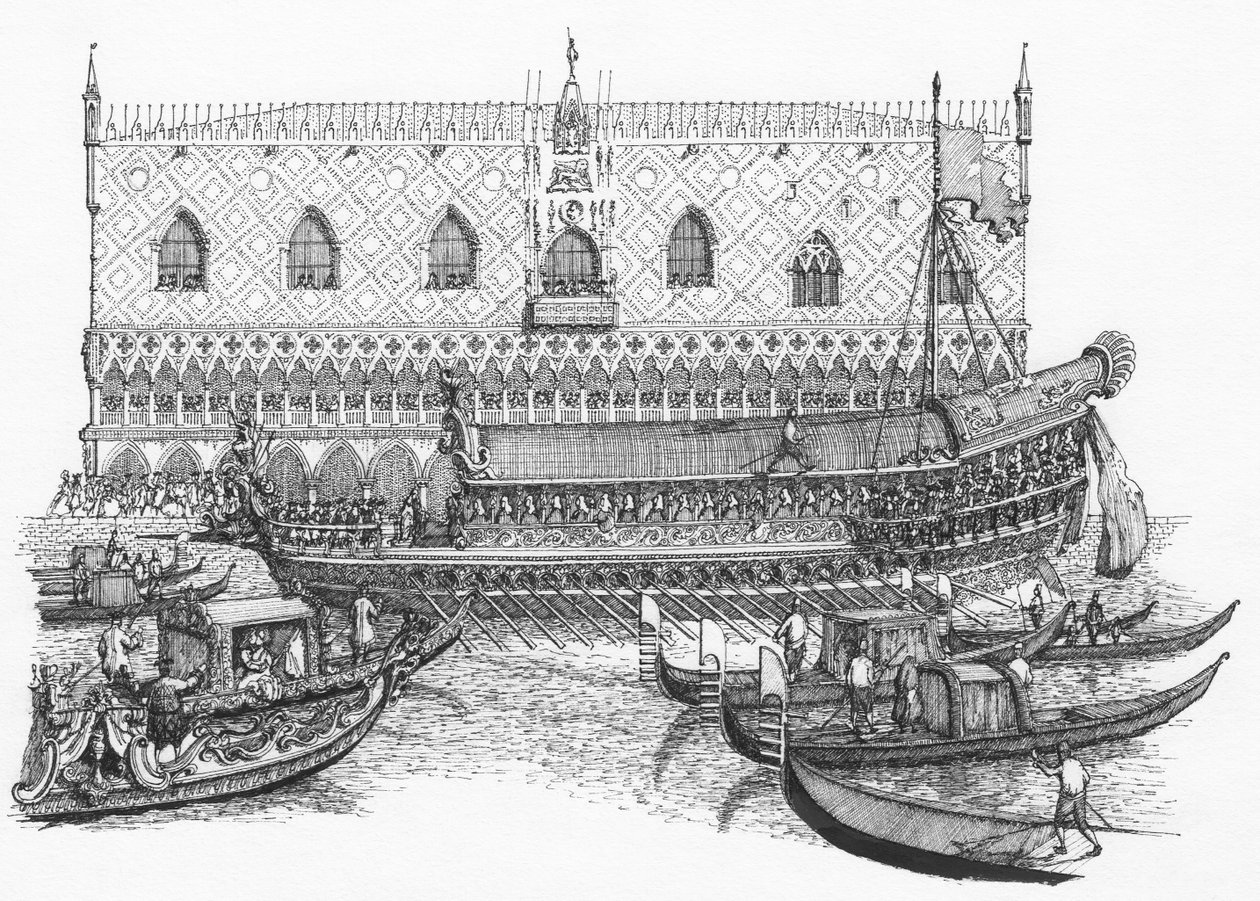 Dogepalatset, Venedig av Stephen Conlin